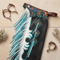 Dominating the Arena: Hand-Tooled Leather Rodeo Chaps for Bull Riding & Western Shows