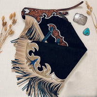 Hand-Tooled Leather Rodeo Chaps | Western Show & Bull Riding Gear