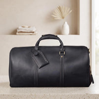 The Ultimate Vintage Leather Duffle Bag – Crazy Horse Leather Weekender