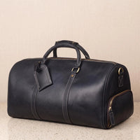 The Ultimate Vintage Leather Duffle Bag – Crazy Horse Leather Weekender