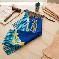 Hand-Tooled Leather Rodeo Chaps | Western Show & Bull Riding Gear