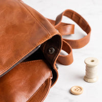Leather Backpack | Chic & Functional Everyday Carry