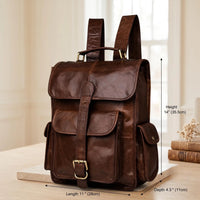 Elevate Your Daily Carry: The Ultimate Leather Backpack