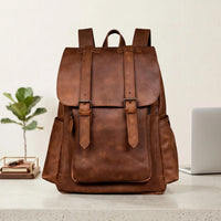 Handcrafted Vintage Leather Backpack | Premium Everyday Carry