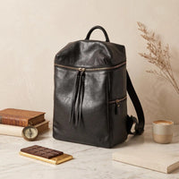 Full-Grain Leather Backpack | Timeless Vintage Style