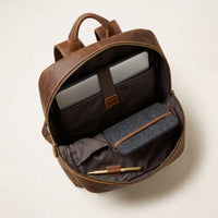 Vintage Leather Backpack – Handmade Crazy Horse Leather Travel & Work Bag