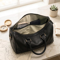 Leather Duffle Bag – Timeless Travel Companion