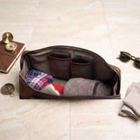 The Ultimate Companion for the Road  Rugged Leather Duffle Bag
