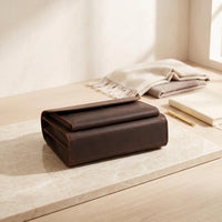 Vintage Full-Grain Leather Messenger Bag – Handmade Crossbody Satchel for iPad & Essentials